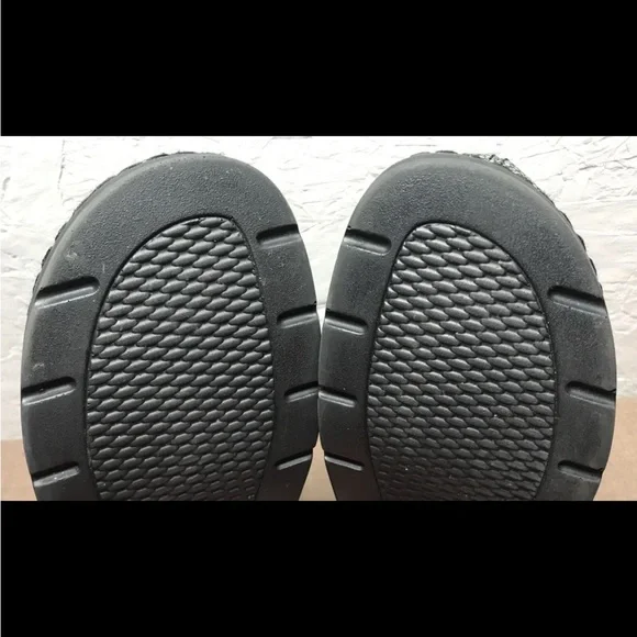 Klogs Austin Stingray Women's Clogs Silver Black Leather Size 8M Work Nursing - Picture 11 of 14